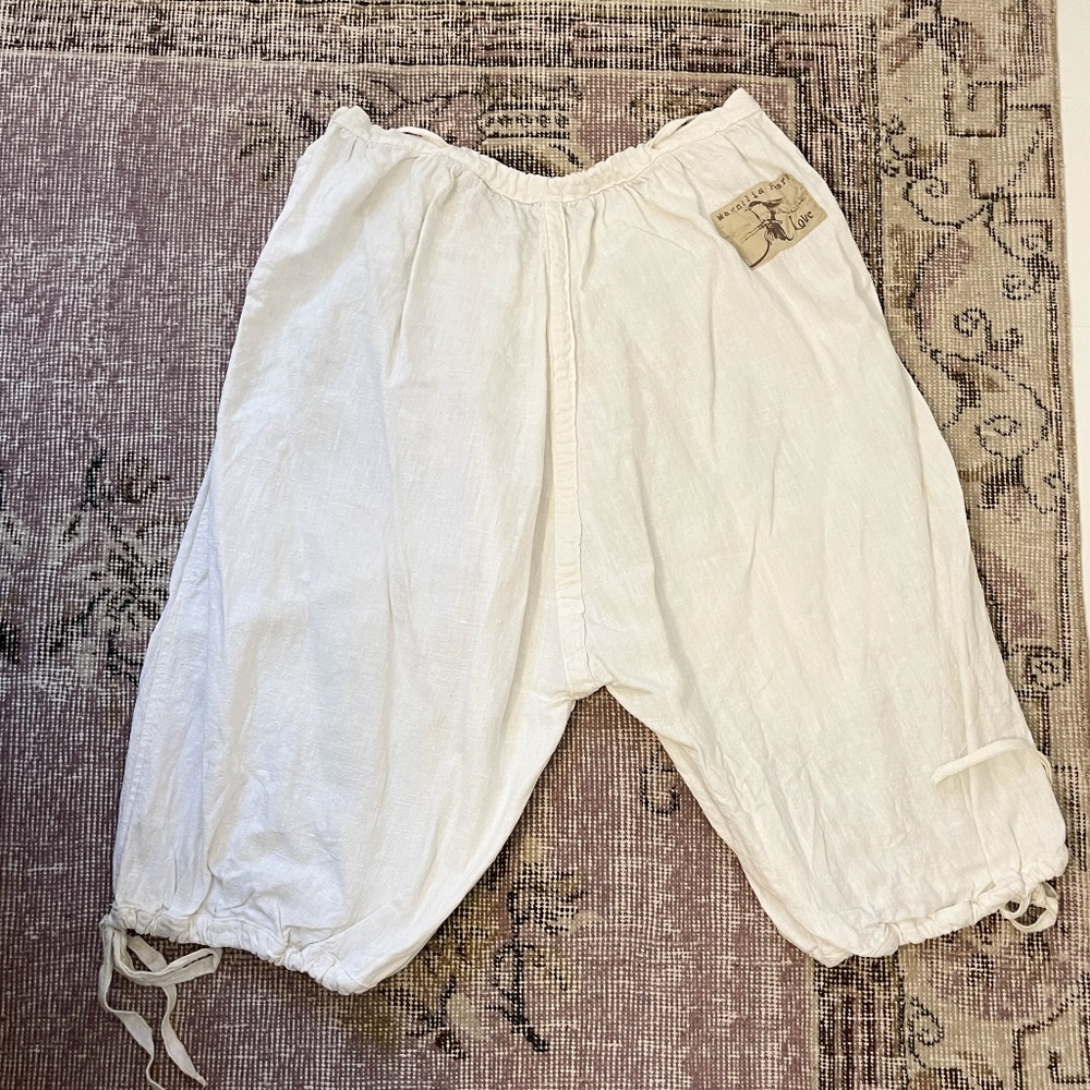 MAGNOLIA PEARL Linen Bloomers Idgy pants